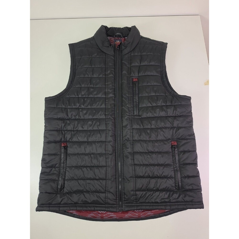 Moonshine Spirit Brad Paisley Insulated Puffer Vest Full Zip Mens XL Aztec